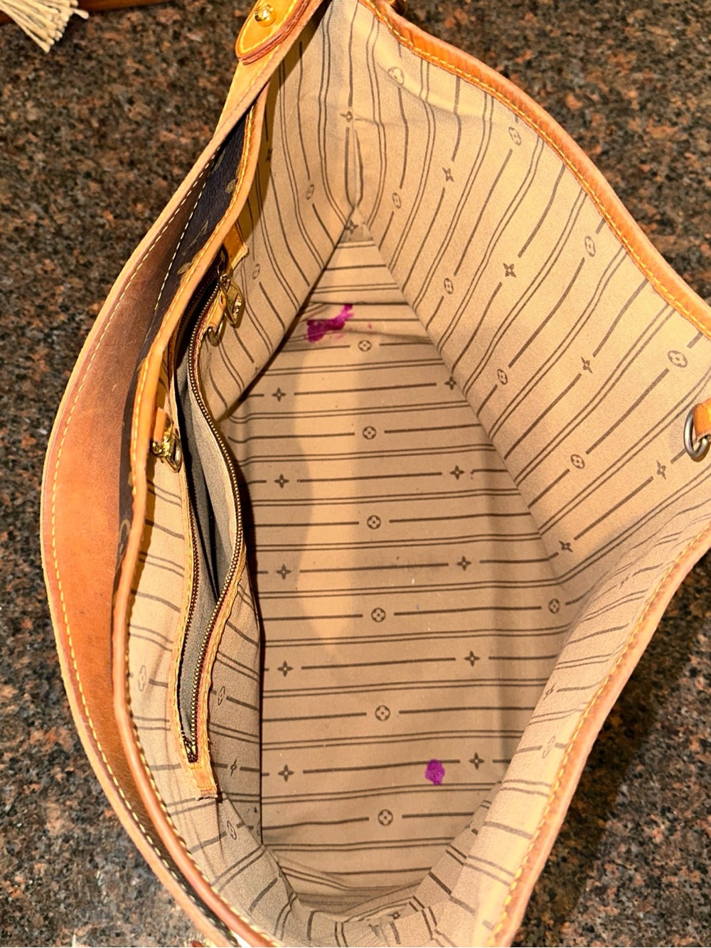 Louis Vuitton Monogram Canvas Shoulder Bag — Brown & Tan - Picture 4 of 14